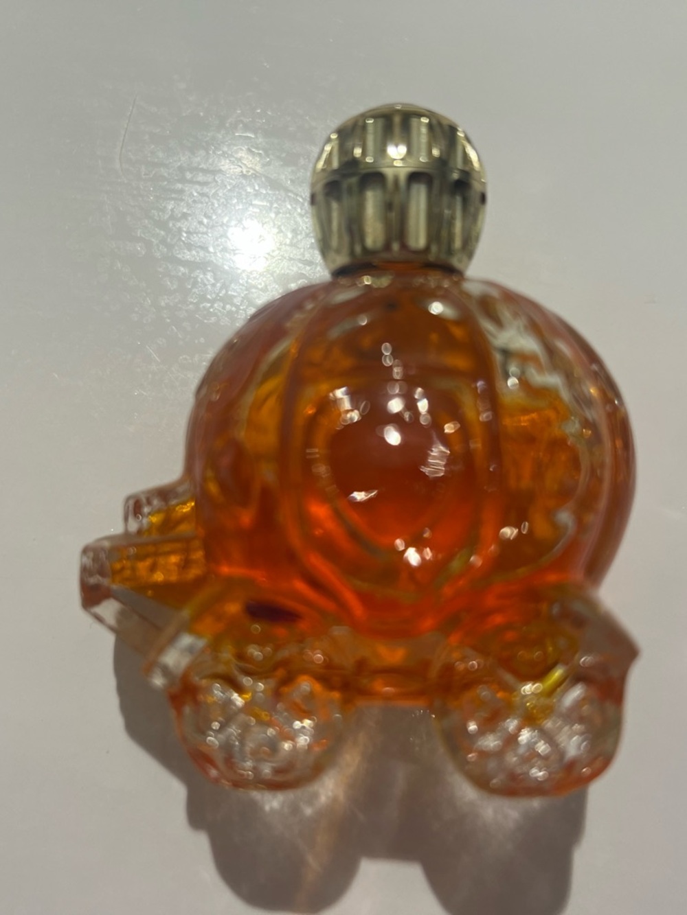 Avon vintage Cinderella glass pumpkin carriage